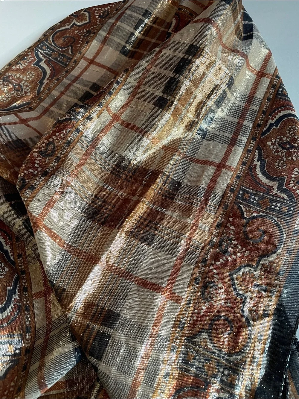 VTG DOMANNI ITALIAN SILK SCARF